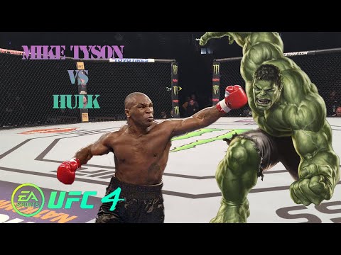 UFC4 Mike Tyson vs Hulk EA Sports UFC 4 - Epic Fight