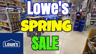 Lowe's Spring Sale Deals You Need to See