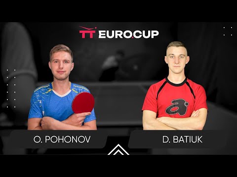 20:05 Oleksandr Pohonov - Dmytro Batiuk 12.07.2024 TT Euro.Cup Ukraine Master. TABLE 3