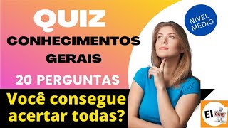 QUIZ DE CONHECIMENTOS GERAIS #17 