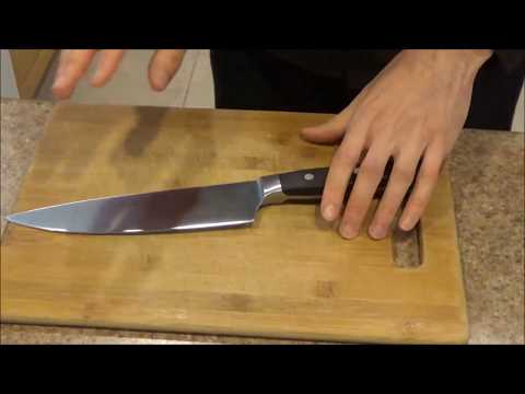 Winco KFP-85 Acero Chefs Knife Short Knife 