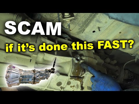 Change Transmission Gearbox Oil in 2 Mins - Burton Builds