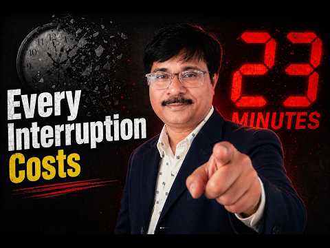 Stop Context Switching - The 23-Minute Productivity Tax