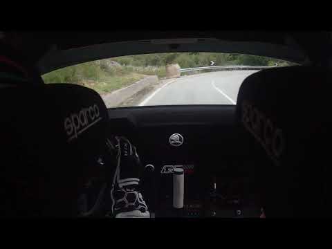 Cameracar Lucchesi JR - Ghilardi 106° Targa Florio 2022 P.S. tribune Skoda Fabia R5 evo2