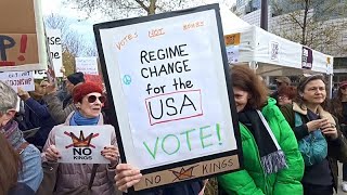 Fransa'da Trump karşıtı 'No Kings' yürüyüşü düzenlendi