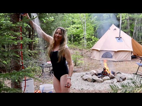 GENIUS off-grid shower