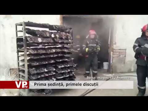 Incendiu la o hală de vopsele și diluanți