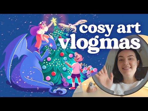 CHARACTER DESIGN FOR CHILDREN’S BOOK | How to use Procreate Tutorial Cosy Art Vlog