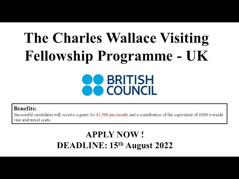 The Charles Wallace Visiting Fellowship Programme - UK