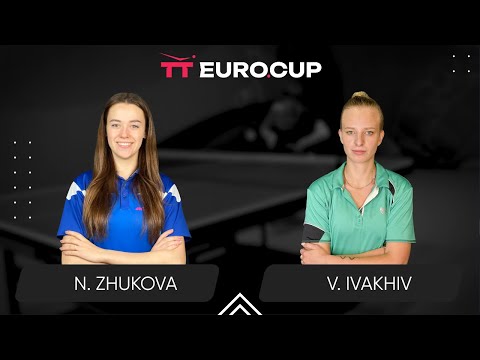 16:45 Nadiia Zhukova - Valeriia Ivakhiv 15.07.2025 TT Euro.Cup Women Ukraine Star. TABLE 3