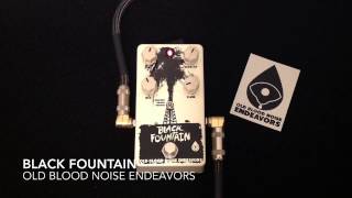 Old Blood Noise Endeavors Black Fountain Delay Pedal for Guitar