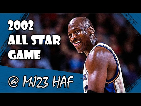 Michael Jordan Highlights (2002 All-Star Game) - 8pts, Must be getting old!