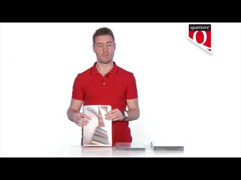 Een Voorblad Quantore A4 PVC 300 micron transparant 100stuks koop je bij QuickOffice BV