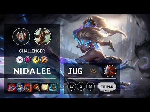 Nidalee Jungle vs Gragas - KR Challenger Patch 10.6