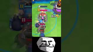 Giant Skeleton + Clone players be like 🗣️ #clashroyalehighlights
