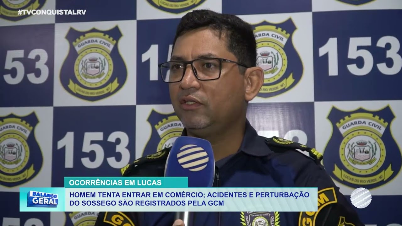 Área policial: Abdôn Barbosa traz as principais ocorrências de Lucas do Rio Verde