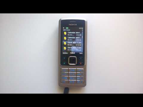 Nokia 6300 alert tones