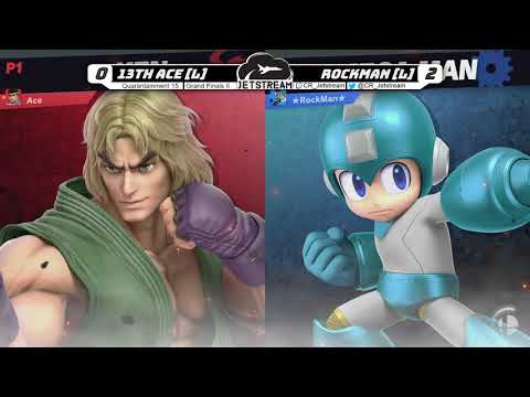 Quarantainment 15 Grand Finals II - 13th Ace [L] (Ken) Vs. RockMan [L] (MegaMan) - SSBU