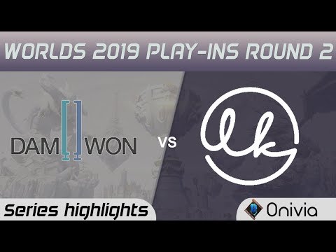 DWG vs LK Highlights All Games Worlds 2019 Play in Round 2 Damwon Gaming vs Lowkey Esports by Onivia