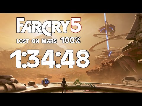 Far Cry 5 - Lost on Mars 100% Speedrun - 1:34:48 (WORLD RECORD)
