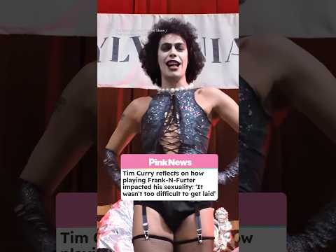 Tim Curry Reflects On How Playing Frank-N-Furter Impacted His Sexuality #shorts #rockyhorror