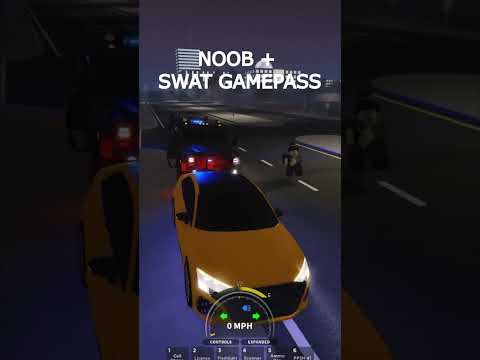 NOOB + SWAT GAMEPASS #shorts