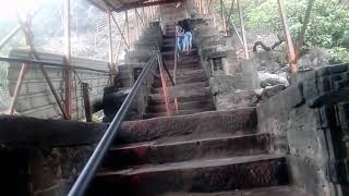 preview picture of video 'Pavagadh Kalika Mata temple stairs'
