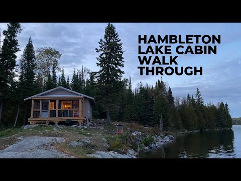 Hambleton Lake Cabin Walk Through - YouTube