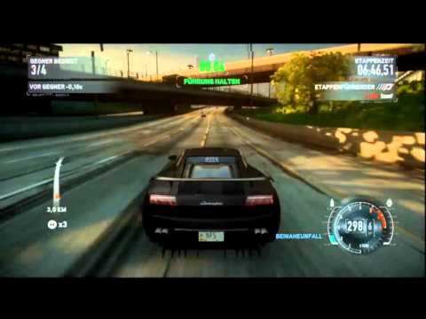 Let's Play Need for Speed The Run Deutsch Schwer PS3 Part 17 Ich mag Züge