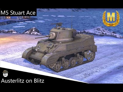 Low tier Aces - Tier III - M5 Stuart II 5 kills 1.081 dmg II