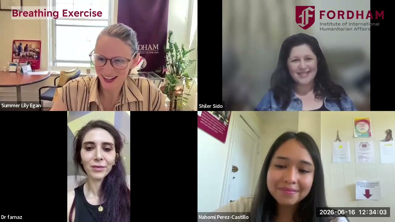 Interview with Shiler Sido & Dr  Farnaz, two IDHA 61 alumni