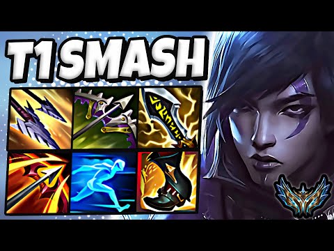 T1 Smash Aphelios vs Zeri [ ADC ] Korea Challenger Patch 25.12