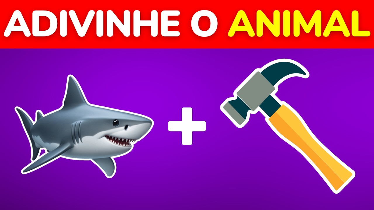 Adivinhe os Animais pelos Emojis 🦊🐘 Quiz de Emojis | Quiz Espacial