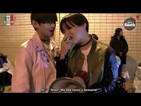 [SUB ITA] 160223 BANGTAN BOMB - J-hope's singing 'RUN' over a loudspeaker