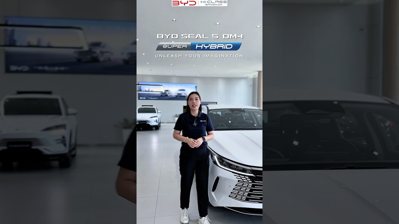 BYD SEAL 5 DM-i Premium เพียง 699,900.- ฟรี RÊVER Care+ฟิล์ม XUV MAX II ถึง 30 ก.ย. 68#BYDSEAL5DM-i