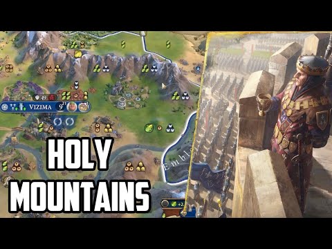 The GIGA MOUNTAINS of Temeria -  Civ 6 Witcher Mod Spotlight