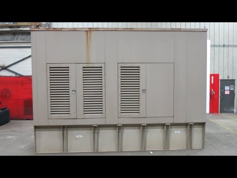 Cummins 1000 kW diesel generator, KTA38-G4 engine, 480V, 145 Hrs, Yr'99 - CSDG # 2051