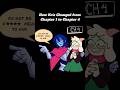 How Kris Changed From Chapter 1 To Chapter 4 Deltarune Kris Deltarunecomicdub Sanscomictv