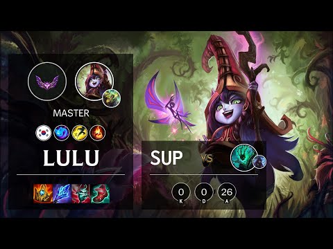 Lulu Support vs Thresh - KR Master Patch 12.2