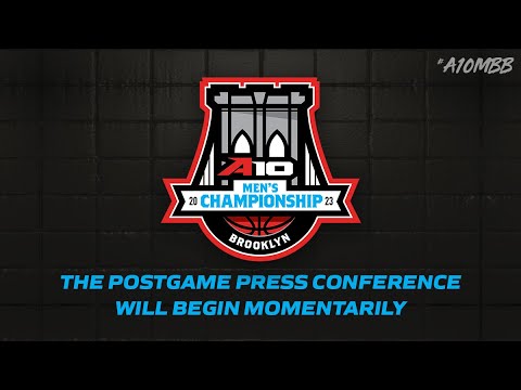 2023 #A10MBB Championship Second Round Postgame Press Conference - Davidson vs. St. Bonaventure