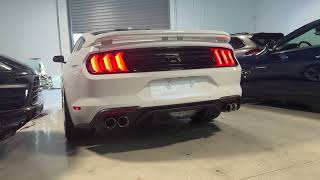 2020 Ford Mustang GT Saleen S302 Yellow Label Cold Start