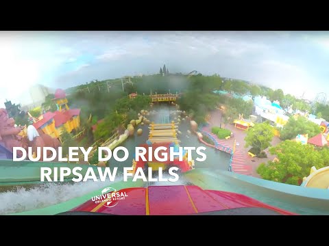 Ride Dudley Do Rights RipSaw Falls from Home