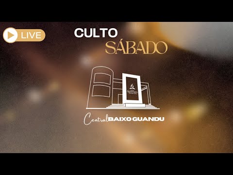 🔴 Culto ao vivo | Sábado | 07/02/26 |