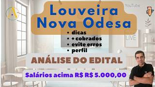 Análise do Edital de Louveira e Nova Odessa 2026 - Professores - Banca: AVANÇA - Processo Seletivo