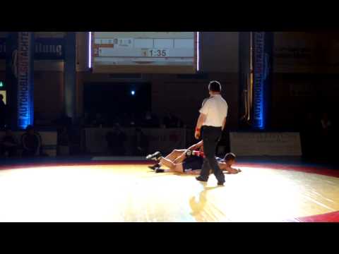 Freistil 74kg Kiril Terziev - Georg Harth 3:0 / PS 1:0 4:0 4:0