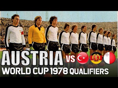 AUSTRIA World Cup 1978 Qualification All Matches Highlights | Road to Argentina