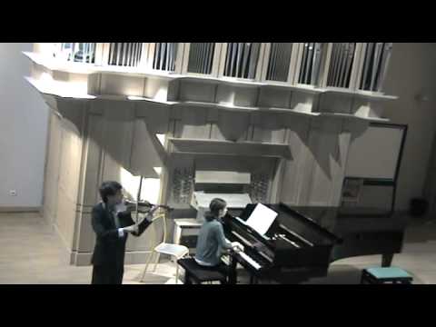 Andrei Mamara, Romania -Mozart violin concerto no.3 1st mvd