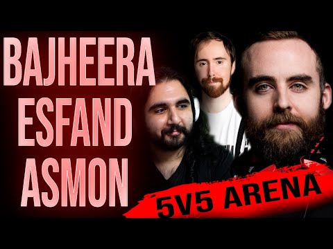 Asmongold, Esfand, Bajheera: Epic 5v5 Arena (Ep. 3) - WoW Classic TBC Warrior PvP