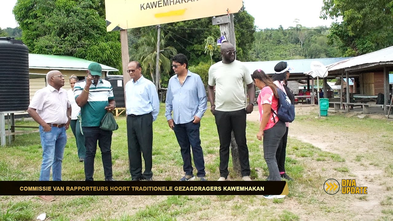 Commissie van Rapporteurs hoort traditionele gezagdragers Kawemhakan