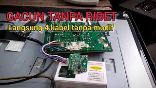 Download lagu CARA PASANG GACUN 4 KABEL TANPA MODIF PADA TV LED SAMSUNG mp3